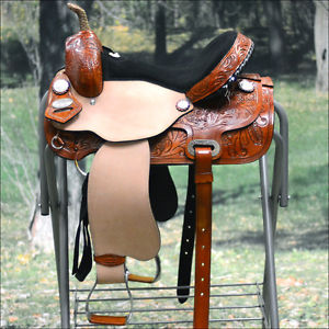 TT104ST HILASON FLEX-TREE TRAIL PLEASURE WESTERN SADDLE 14" 15" 16" 17" 18"