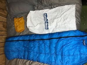 Feathered Friends flicker 20 UL Quilt Sleeping Bag Regular Azure
