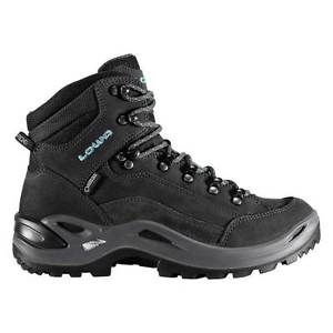 Lowa Renegade GTX MID anthrazit türkis Gore-Tex Damen Wanderschuhe 320945 9768