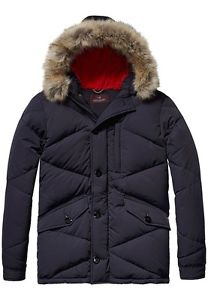 Scotch & Soda Veste D'hiver Homme 1504-09.10023 Bleu Foncé 58