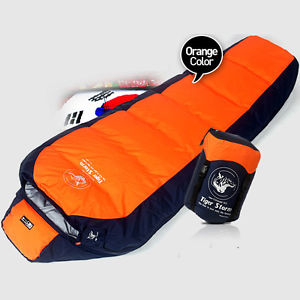 Duck Down Sleepng Bag New Conquest 310T Ripstop Hiking Camping