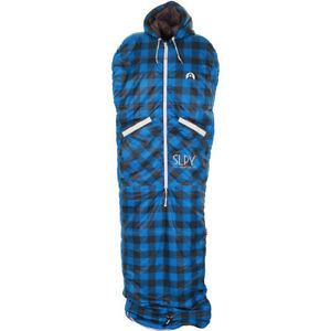 Slpy The New Wearable Sleeping Bag - Unisex Adventure Gear Slumberjack Blue