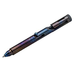 Böker Plus Cal.45 Cid - Tactical Pen, Penna Da Difesa, In Titanio A Fiamma