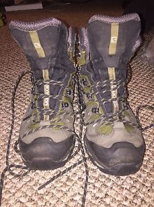 Men's Salomon Quest 4D GTX Gore-Tex Boots Size US 7.5 Ortholite, Contagrip