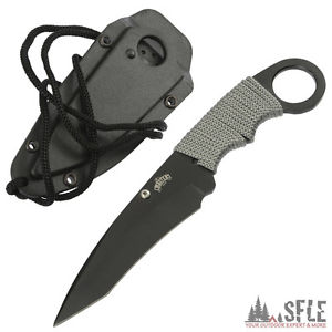 25 x MISCELLANEOUS Neck Knife, Outdoor BackUp Hals-Messer,  inkl. Holster