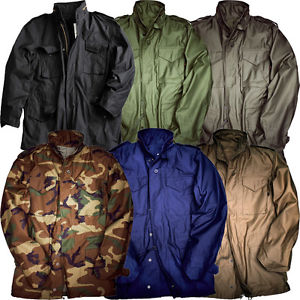 Alpha Industries M65 Veste de combat Parka Militaire automne US Army BW