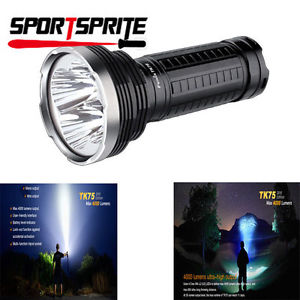 Fenix TK75 4000LM 4xCree XM-L2 T6 LED 5Mode Rechargeable Camping Flashlight