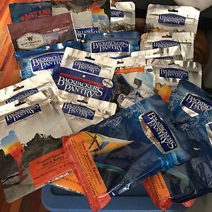 Huge Mixed Lot Survival Food Backpackers Pantry Natural High 21 Packs MRE