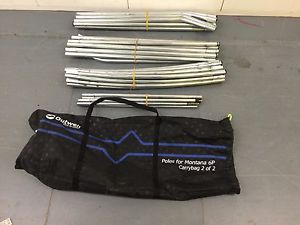 Outwell Montana 6P FULL SET OF TENT POLES ONLY, NEW WITH BAG