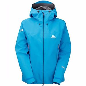 MOUNTAIN EQUIPMENT WOMENS SHIVLING JACKET, ENAMEL BLUE - SIZE 8 RRP£300