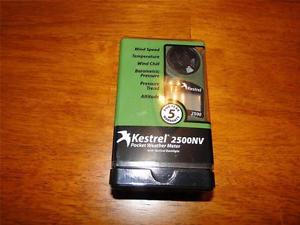 Kestrel 2500NV Pocket Weather Meter Olive Drab NEW