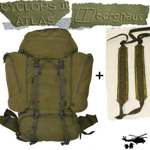 Berghaus Cyclops II Atlas Mochila Bundeswehr KSK BW Original Tamaño 4 usada