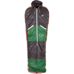Slpy The New Wearable Sleeping Bag - Unisex Adventure Gear Green On Brown