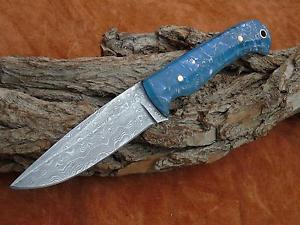 Jagd Messer, Kunststoff Aluminium Griff, Wasserfest Rosen Muster