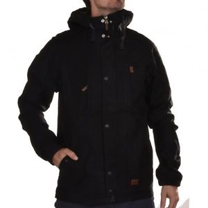 Billabong Pole Jam Veste d'hiver veste Parka noir camouflage