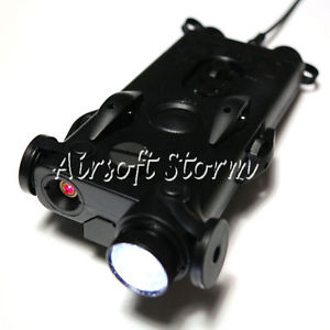G&P Model No. GP467A PEQ 2 with Red Laser & CREE LED Flashlight Black
