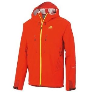 adidas Men's Terrex Swift Hooded Soft Shell Jacket Herren große Unterarmbelüftun