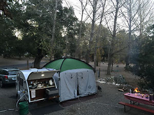 PahaQue 10x10 Side Mount Screen Room Tent for Little Guy Trailer