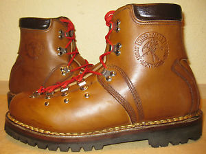 Gronell UK 9  EU 43  Wanderstiefel trigenähte Bergschuhe Leder TOP! #1387