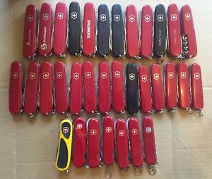 Lot of (33) Victorinox & Wenger Swiss Army Knives Lot 16