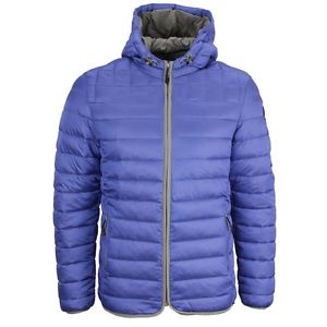 Napapijri Hommes Hiver Veste matelassée bleu matelassé Aerons B B10