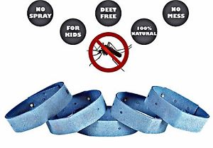 SALE - Mosquito repellent bracelet - Set of 5 - 79 Packages