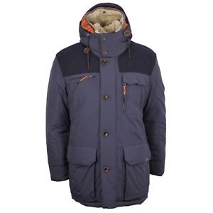 Camel active Veste D'hiver Pour Hommes Manteau Parka bleu marine 4925 420390 42