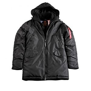 ALPHA Industries - Parka EXPLORER II 168145 - noir