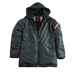 ALPHA Industries - Parka EXPLORER II 168145 - couleur pétrole sombre