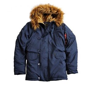 ALPHA Industries - Parka EXPLORER 193128 - rep. bleu