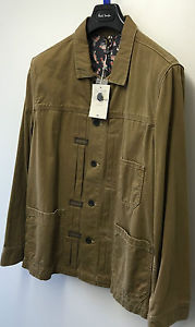 Paul Smith ROUGE OREILLE "TRAVAILLEUR VESTE" Taupe Couleur Taille L Aisselle
