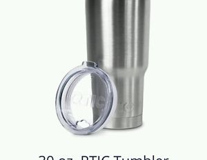 Rtic Tumbler Oz 30- 15 Cups Rambler Stainless 30oz Ice Longer Holds 24H New
