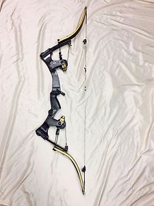 Super Rare Exceptional Oneida Strike Eagle Competition Target Bow RH 50-70lb Med