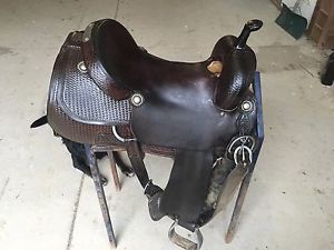 17" ML Leddy cutting saddle