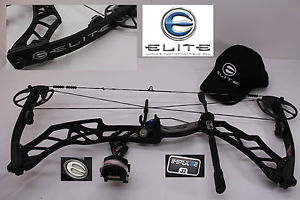 ELITE EMPULSE 26" to 30" 65# Tactical Black Compound Bow Package