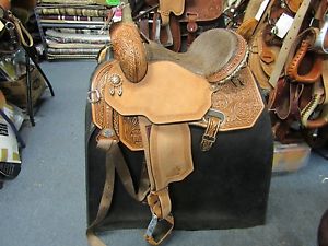 Circle Y 1185 Josey Ultimate Reolution Barrel Saddle Flex2 wide 14.5