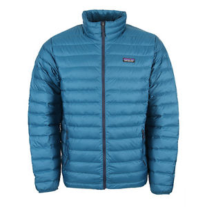 Neuf Pour Hommes Patagonia Bas Veste Pull - Bleu Mer Pure