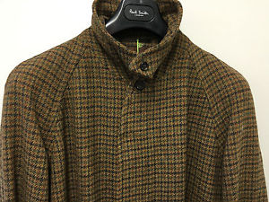 Paul Smith PRINCIPAL "FABRIQUÉE EN ANGLETERRE" TWEED Manteau UK 46/48