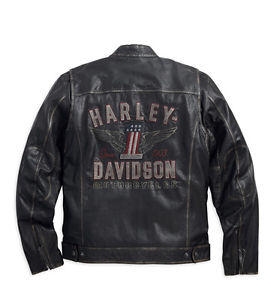 Harley-Davidson D H Blouson moto LONGWAY Gr. M Veste en cuir 98089-15VM/000M