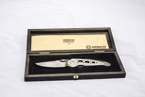 Böker Damast Jahresmesser 1998 Limitierte Edition Nr 000/999