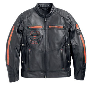 Harley-Davidson Blouson moto EXMOOR Gr. M Veste en cuir 97106-16VM/000M