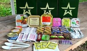 5 boxes -Military Russian Army Food 2018, Food Ration .New, with large periods.
