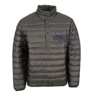Neuf Pour Hommes Patagonia Bas Snap T-pull - Forge Gris