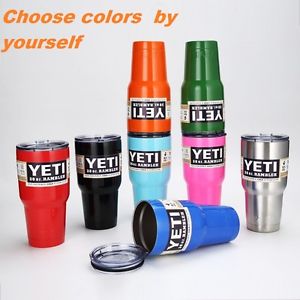 25pcs 30oz Powder Coated Yeti Rambler Tumbler 18/8 Insulated stainless Steel Cup