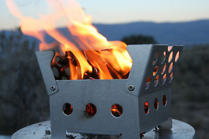New Cube Stove w/ 3 Month Fuel Supply by QuickStove - Perfect for Camping
