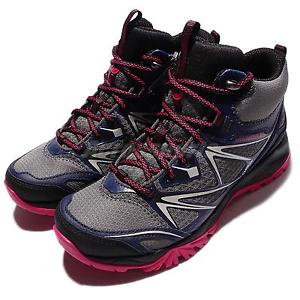 Merrell Capra Bolt MID Gore-Tex Purple Grey Womens Outdoors Hiking Boots ML35944