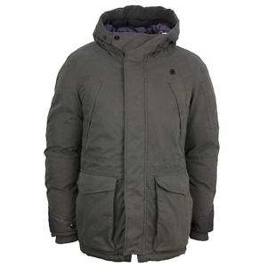 G-Star Raw Veste D'hiver Pour Hommes Expedic à capuche Asfalt Kaki vert D02946