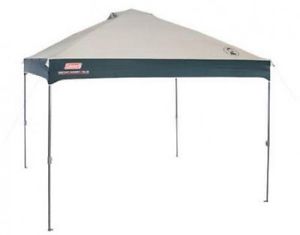Coleman 10' X 10' Straight Leg Instant Canopy/Gazebo (100 Sq. Ft Coverage)