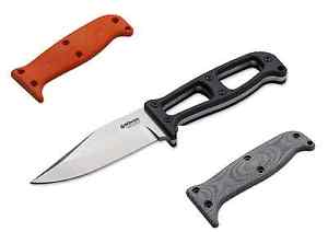BÖKER German Expedition Knife G10 EDC PLUS mit Set Micarta oder G10 Vollschalen