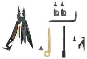 Leatherman Black Mut Multitool w/ MOLLE BLACK SHEATH 850112 w/ Accessory Kit